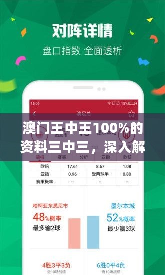 三中三澳門，探索神秘之地，揭示獨(dú)特魅力，探索神秘魅力，澳門三中三之旅揭秘獨(dú)特風(fēng)采