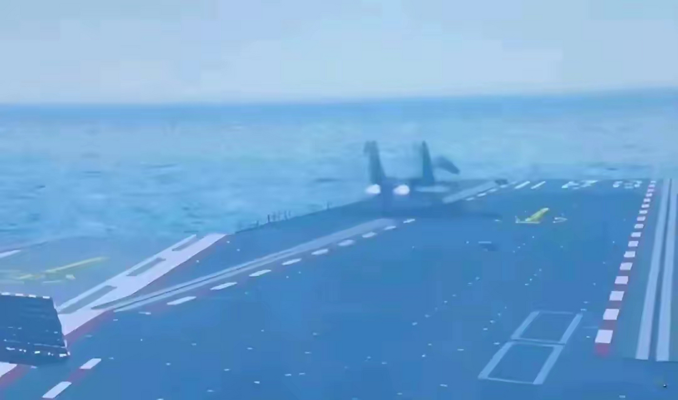福建艦首次彈射殲-15，揭示中國海軍邁向新時代的里程碑事件，福建艦首次彈射殲-15，中國海軍新時代的里程碑事件