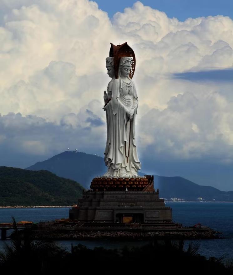 南海觀音，神秘與莊嚴(yán)的海洋圣地，南海觀音，神秘莊嚴(yán)的海洋圣地