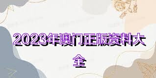 2023年澳門正版大全管家婆資料匯總，澳門正版大全管家婆資料匯總 2023年匯總版