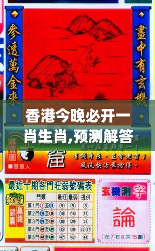 香港和彩王中王精準(zhǔn)一肖，揭秘彩票預(yù)測之謎，揭秘彩票預(yù)測之謎，香港和彩王中王精準(zhǔn)預(yù)測一肖技巧