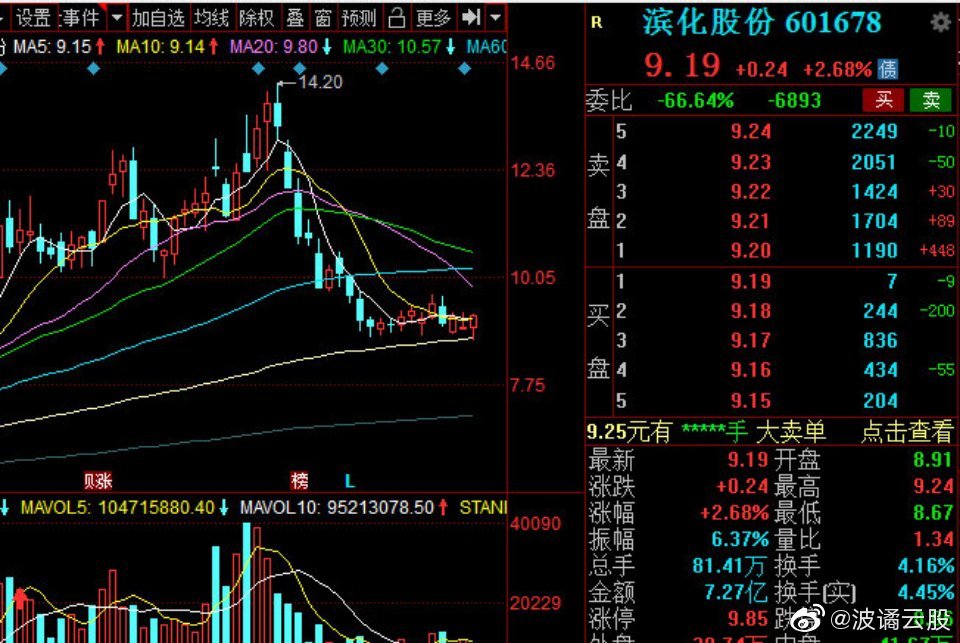 濱化股份股票